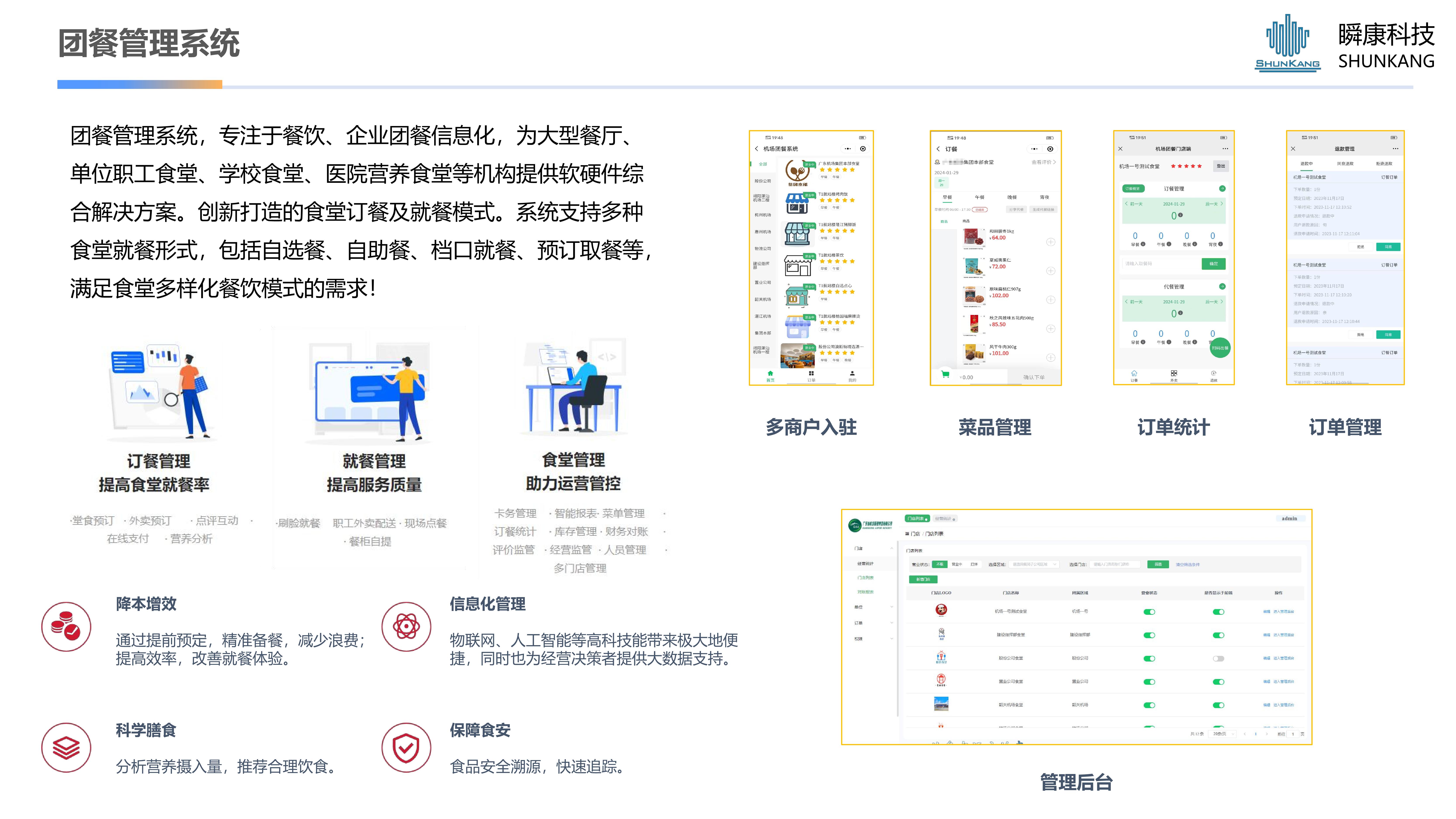 团餐管理系统